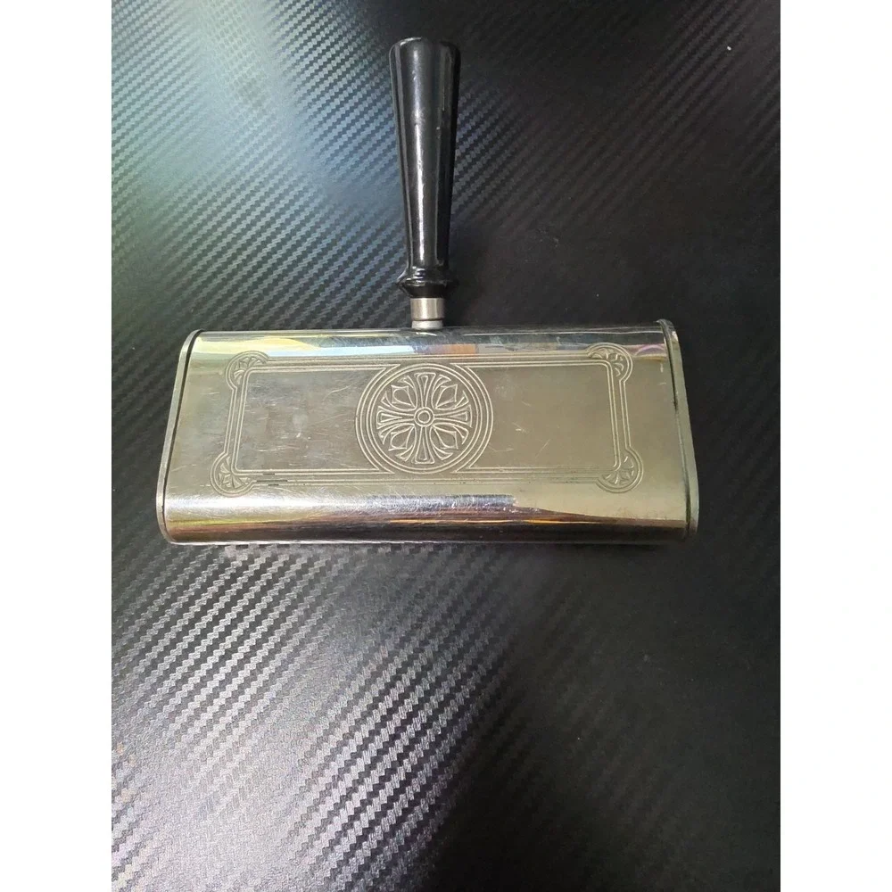Vtg Wilmort Silent Butler Crumb Roller Sweeper Brush W/ Handle - Picture 1 of 6